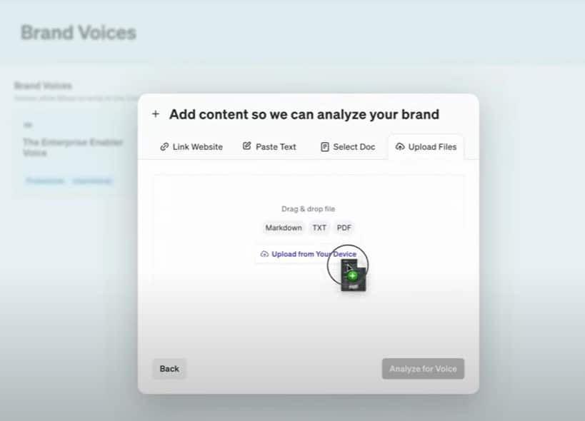 Blaze App Brand Voice