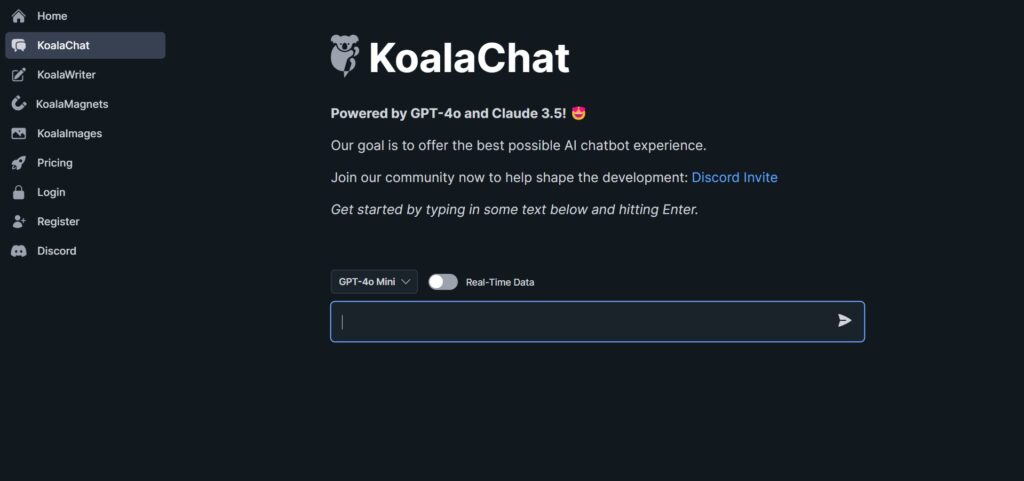 Koala AI App Chat