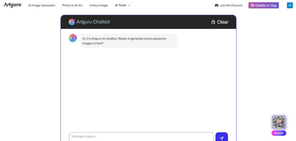 Artguru AI App Chatbot