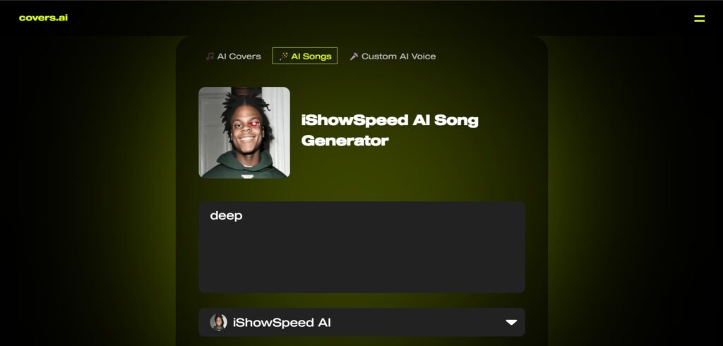 Covers.ai AI Song Generator