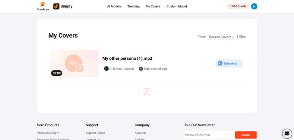 Singify AI App Covers