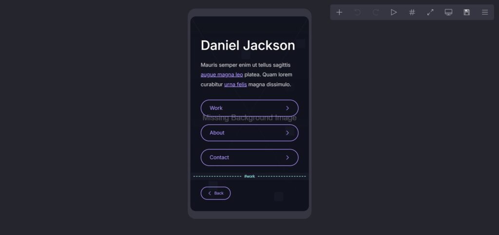 Carrd AI App Mobile Responsive Website