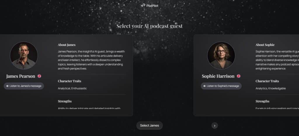 Podpilot AI App AI Guests