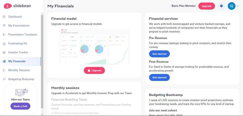 Slidebean AI App Financials