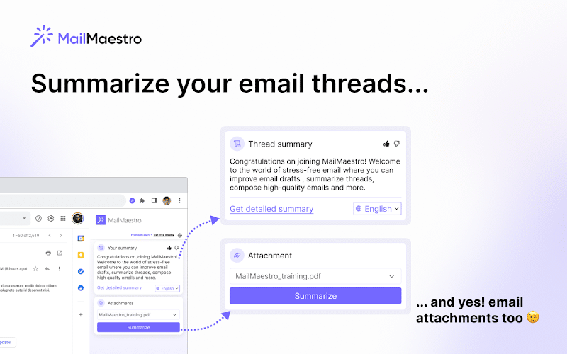 MailMaestro AI App Email Summarizer