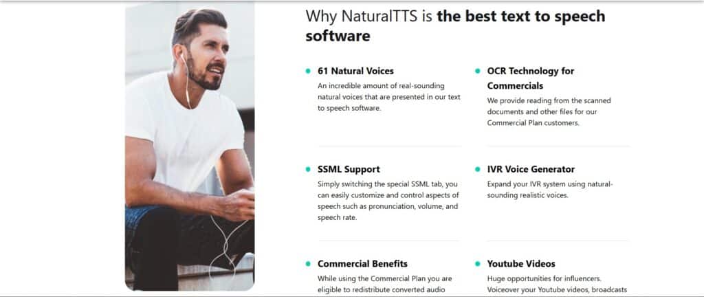 Naturaltts AI App Features