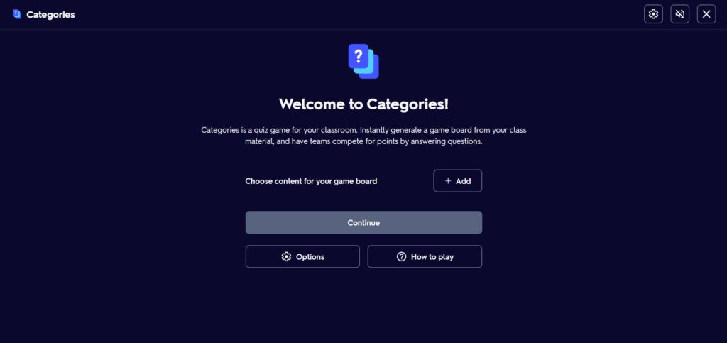 Quizlet AI App Categories