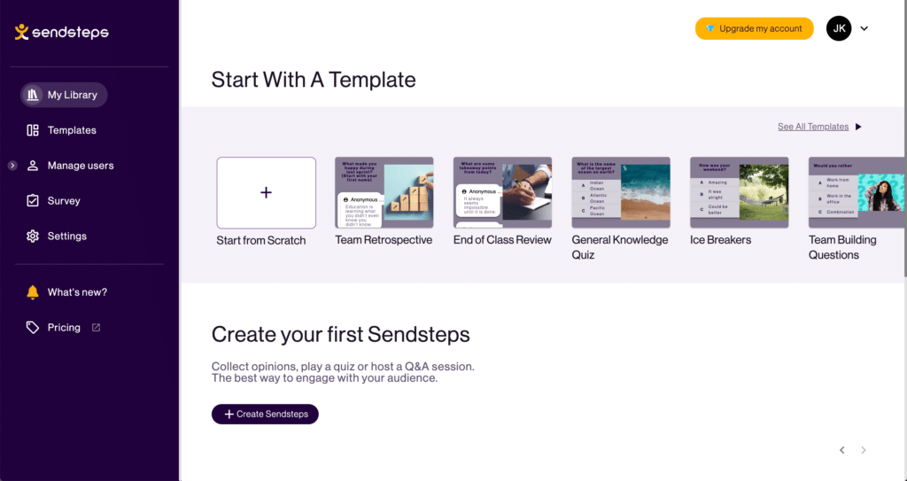 Sendstep AI App Template