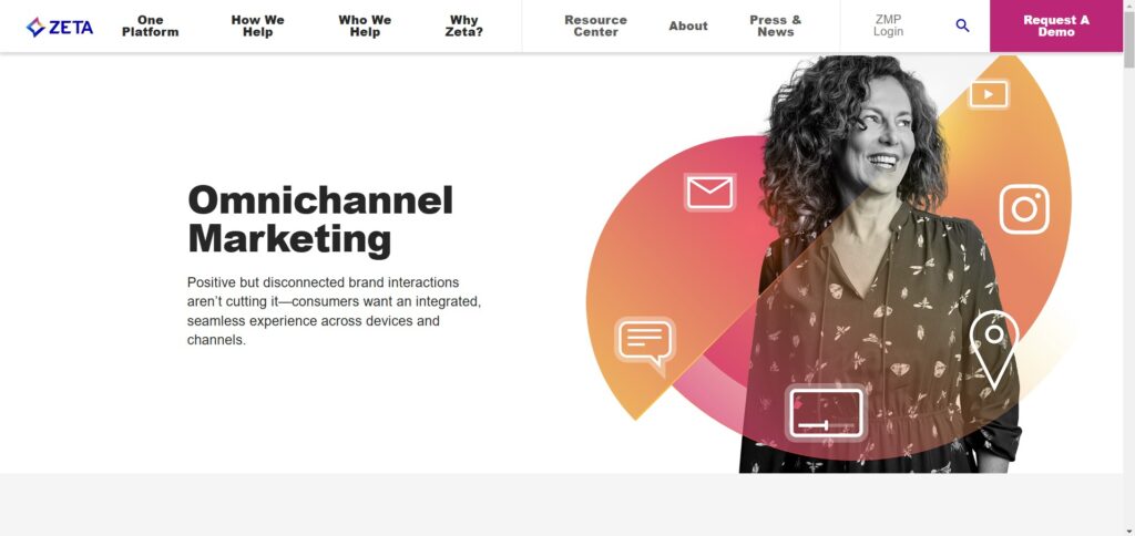 Zeta Global AI App Omni Channel Marketing