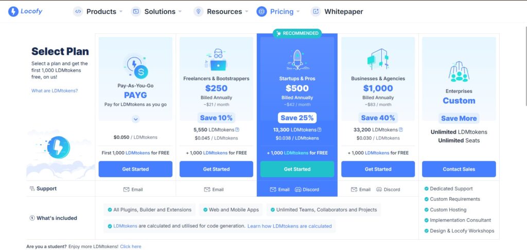 Locofy AI App Pricing