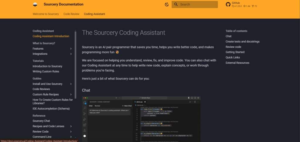 Sourcery AI App Coding Assistant