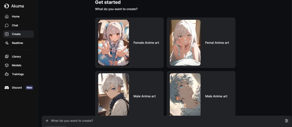 Akuma AI App Create
