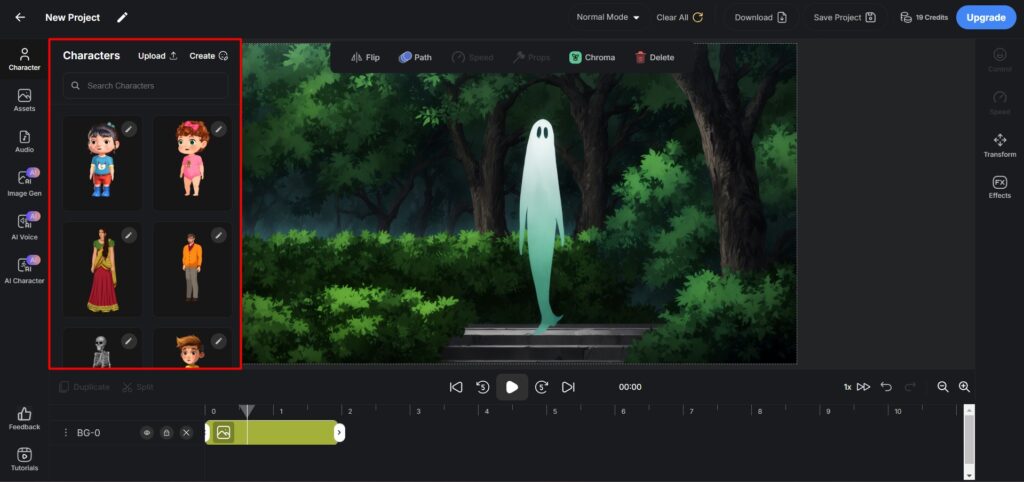 Autodraft AI App Charecters
