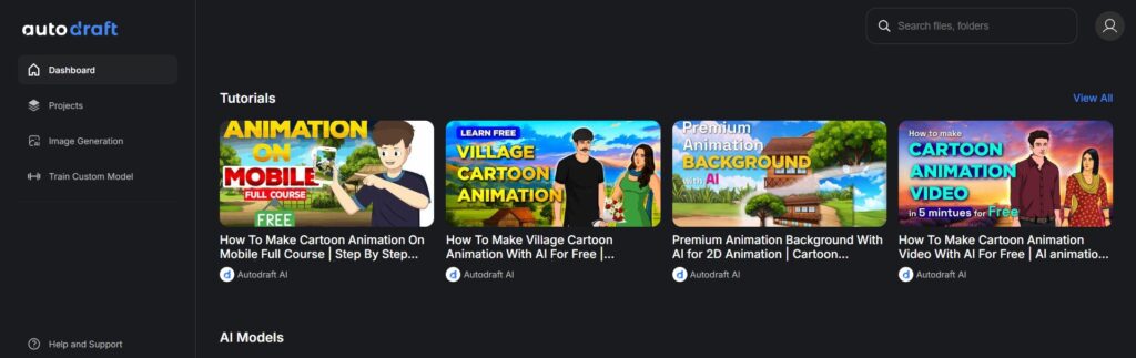 Autodraft AI App Tutorials