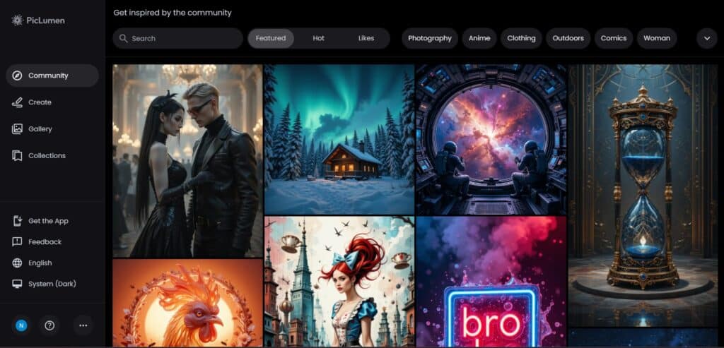PicLumen AI App Community