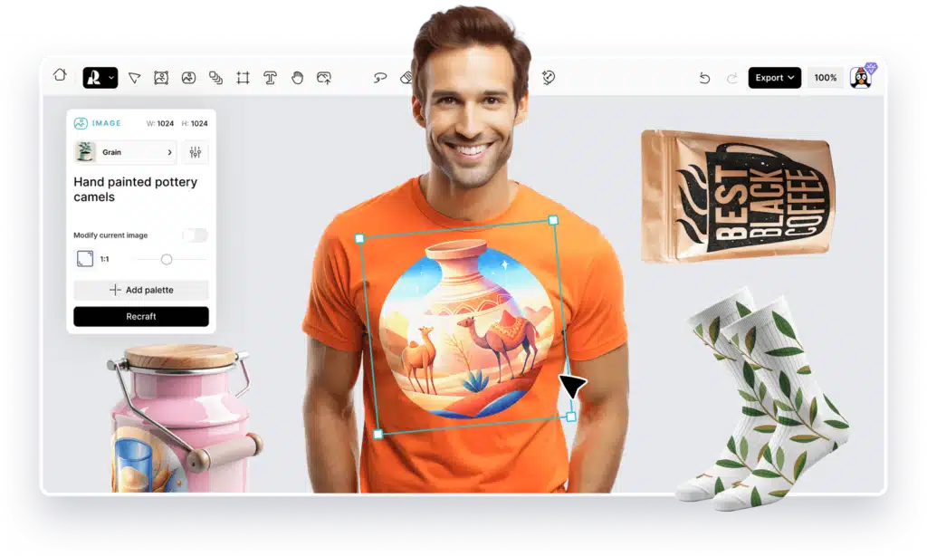Recraft AI App Mockup Generator