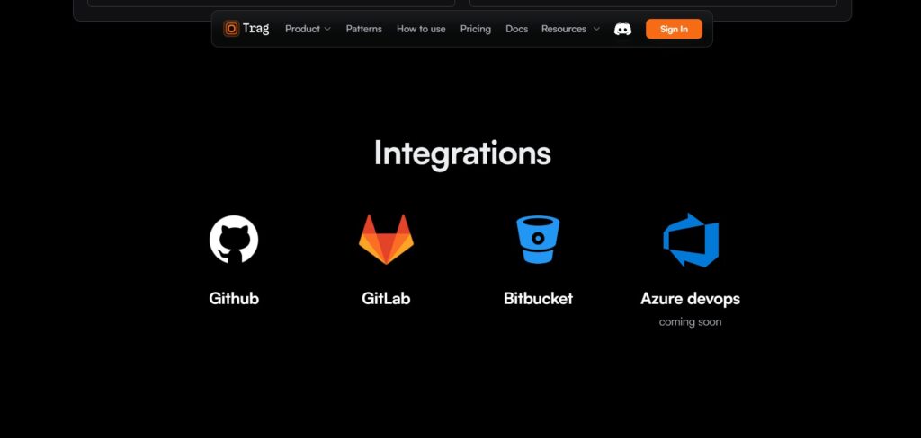 Trag AI App Integrations
