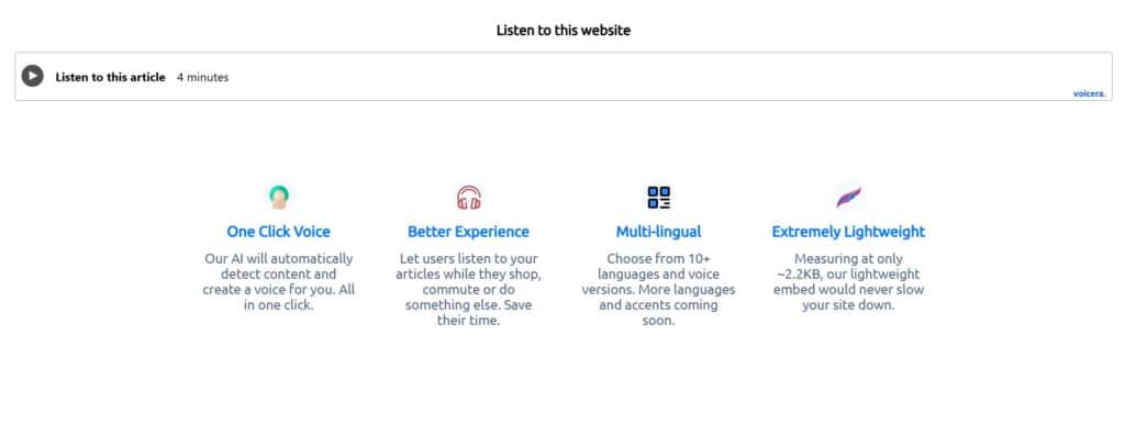 Voicera AI App Features