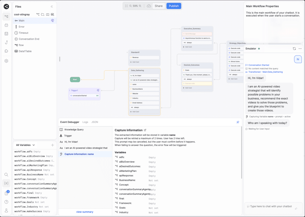Botpress AI App Emulator