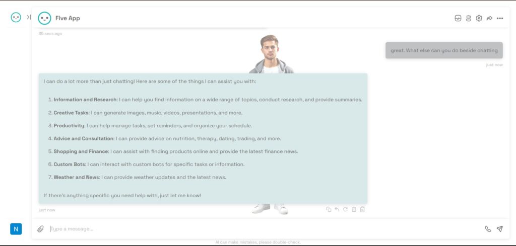 Bottr AI App CHatbot