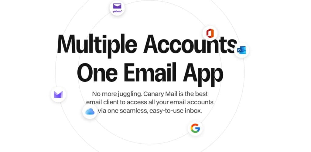 Canarymail AI App Multiple Accounts