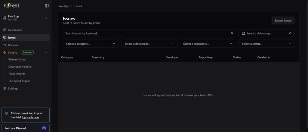 Korbit AI App Issues