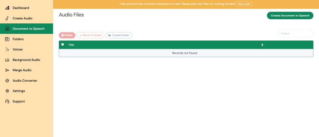 Mx Speech AI App Document to Speech