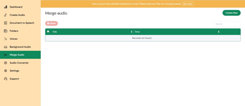 Mx Speech AI App Merge Audio