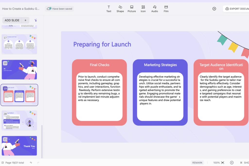 PPT AI App PPT Creation