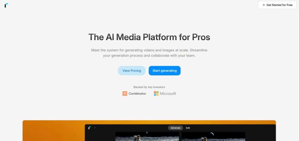 Rubbrband AI App Homepage