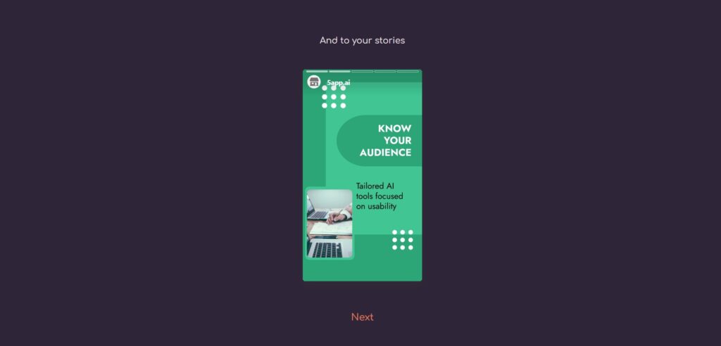 Tufa AI App Stories Generated