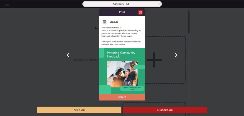 Tufa ai app ai posts