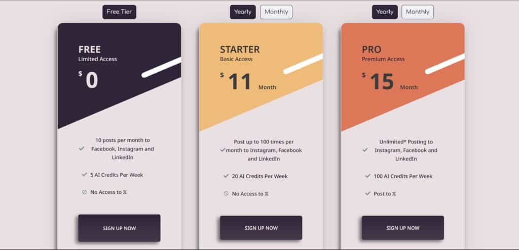 Tufa ai app pricing