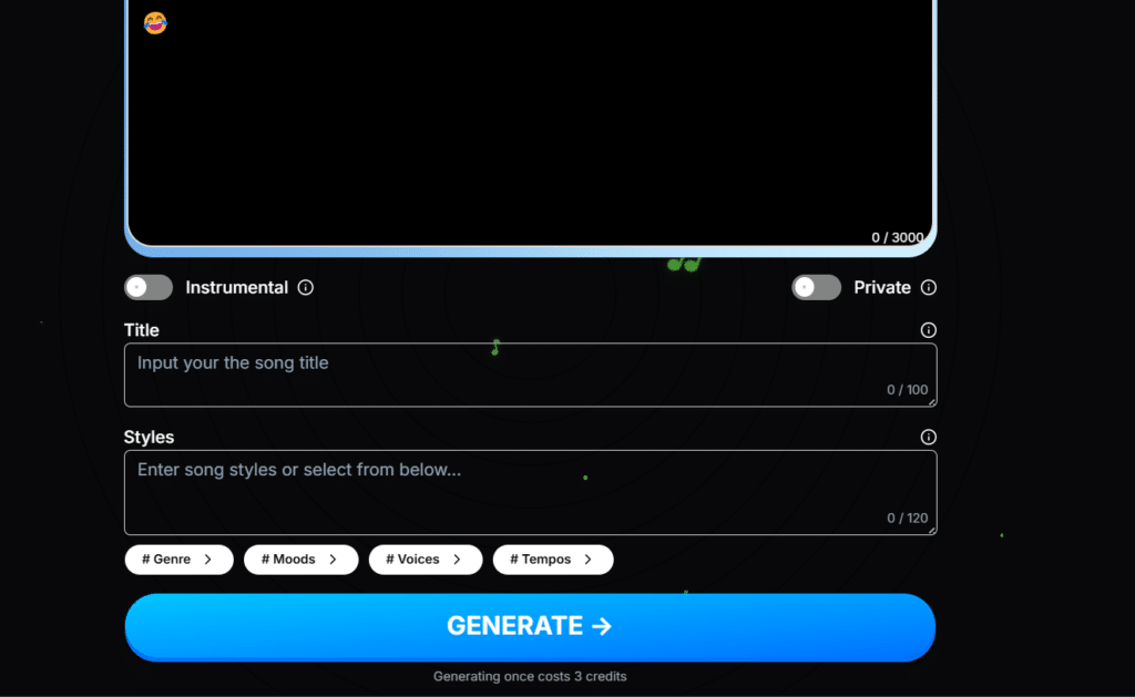 Aimusicgen AI app song generator