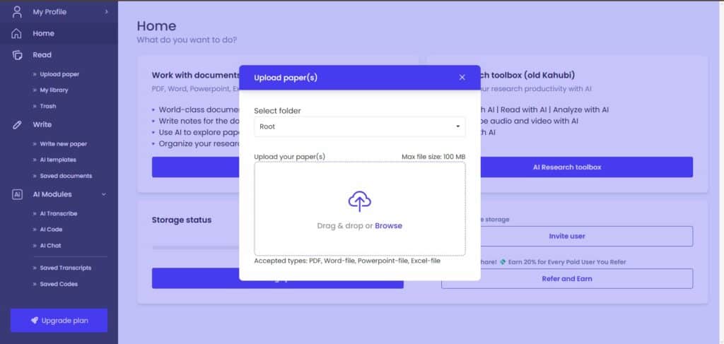 Avidnote AI App Read