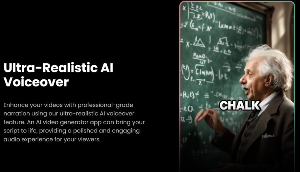 videogpt ai app voiceovers