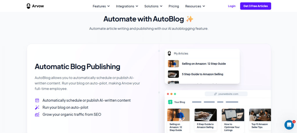 Arvow ai app automate blog