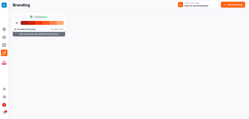 choladeck ai app branding