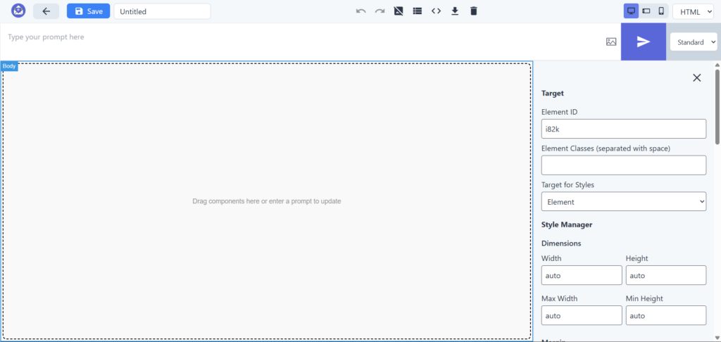 emailcanvas ai app editor