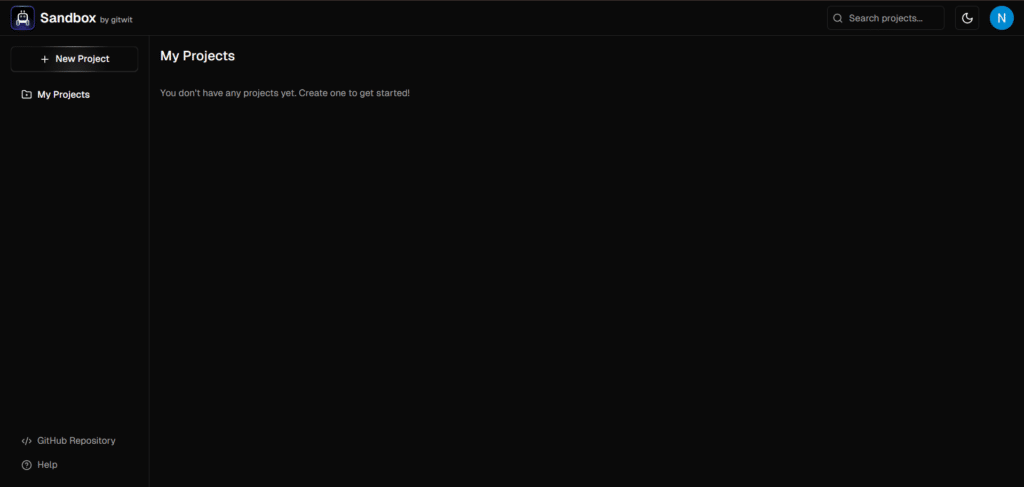gitwit ai app dashboard