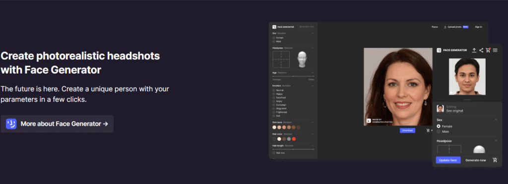 heyphotos ai app realistic photo generator