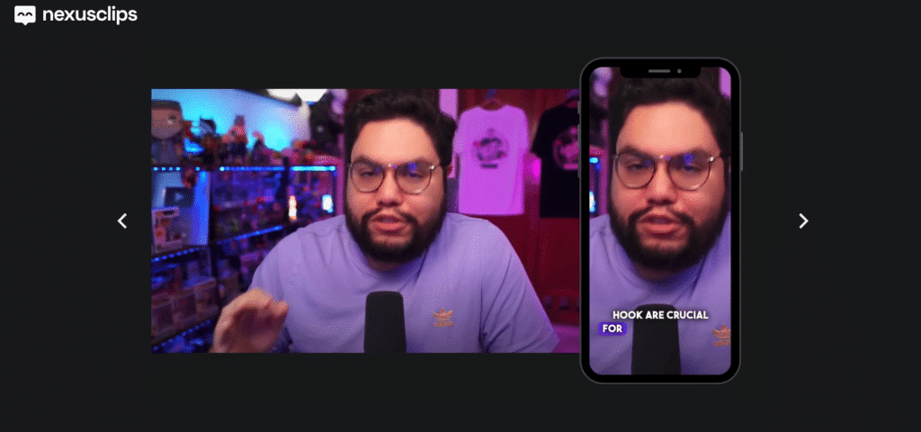 nexusclips subtitles generation