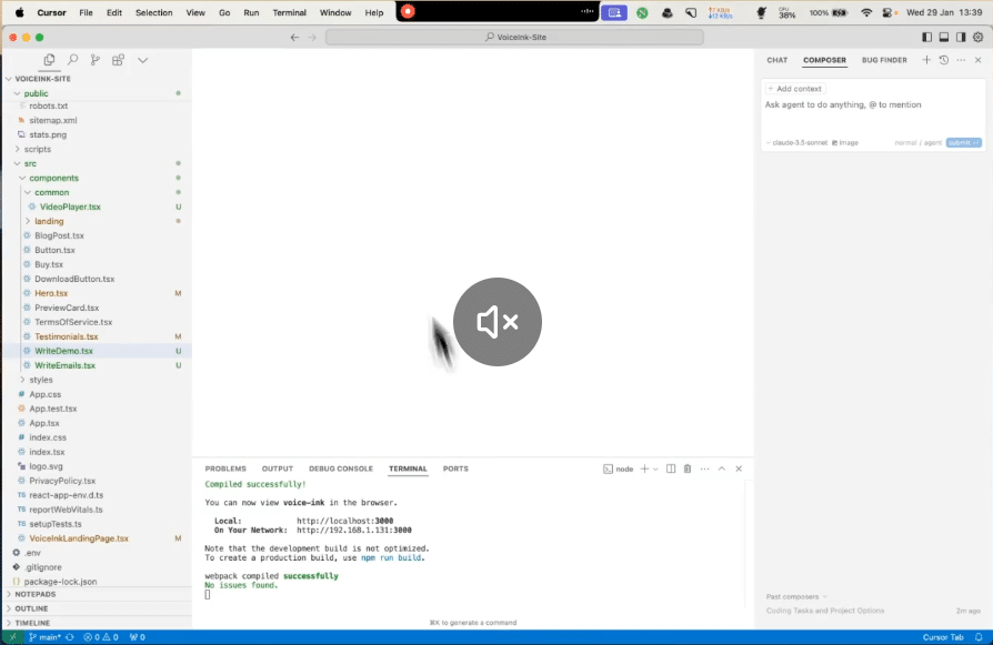 voiceink ai app chat with ai