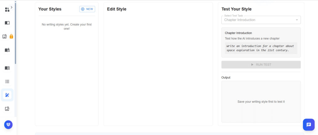 Automateed AI app text styles