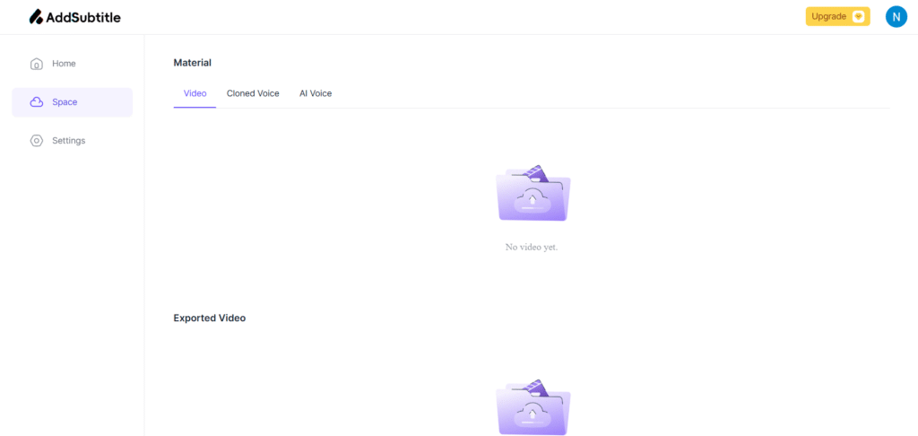 addsubtitle ai app space
