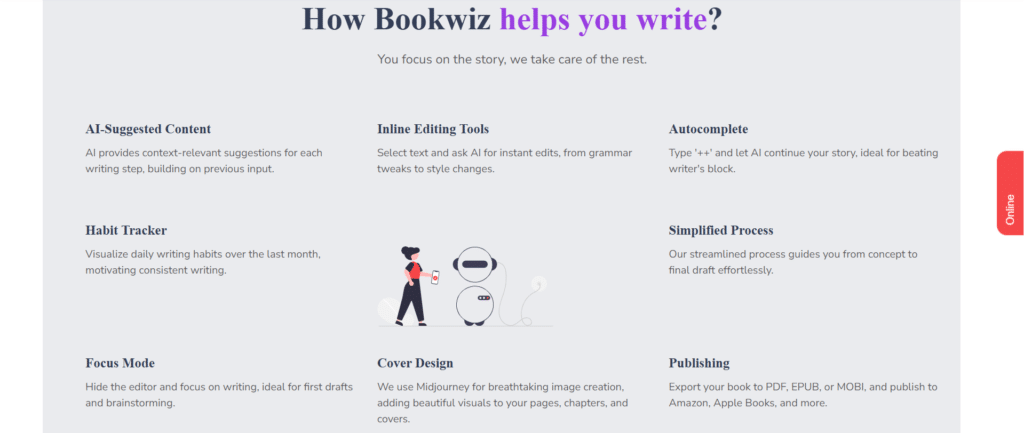 bookwiz ai app features
