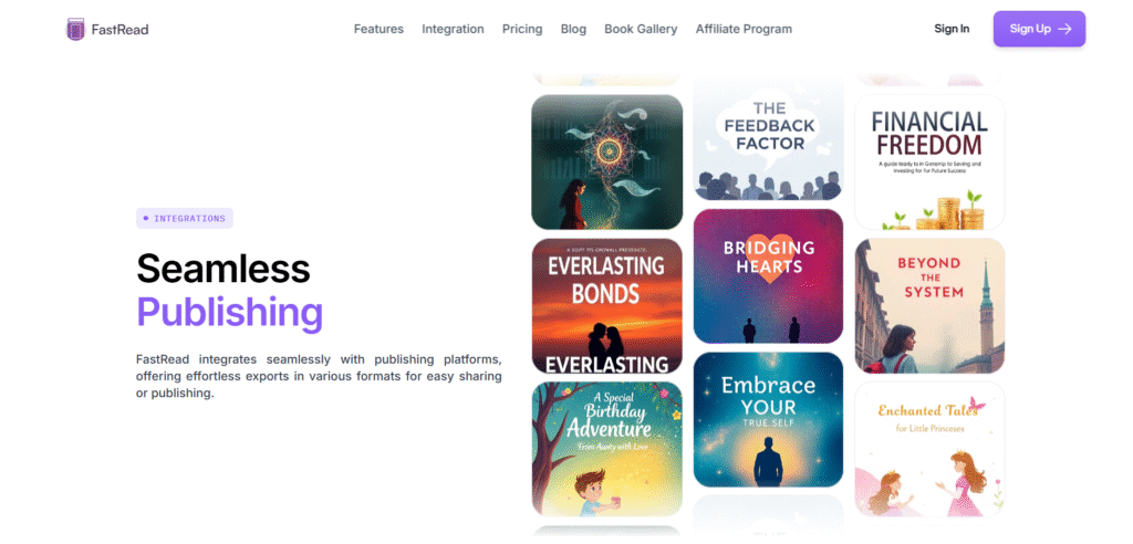 fastread ai app publishing