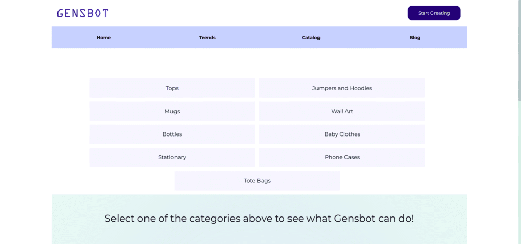 gensbot ai app catalog