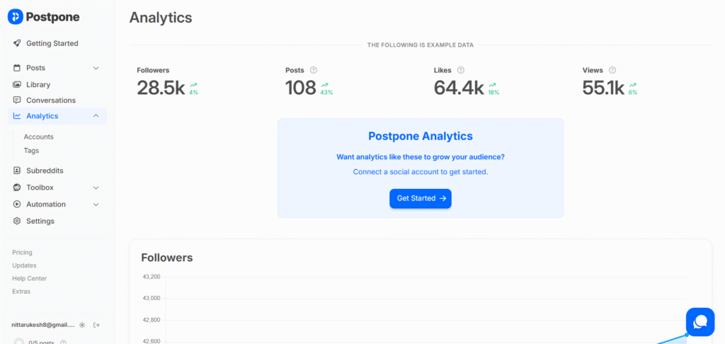 postpone ai app analytics