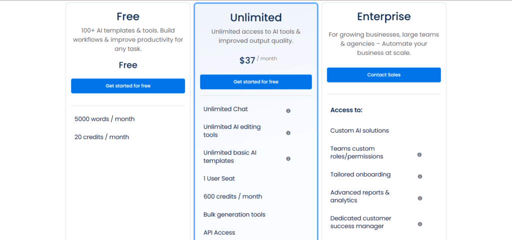 shopia ai app pricing